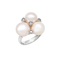 Ringe Chantecler Dame Cherie in Gold Diamante 0.10 Ct 42385 - 42385